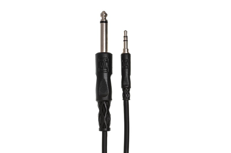 Hosa CMP-103 1/4 Inch TS to 3.5 mm TRS Mono Interconnect Cable, 3 Feet - Image 3